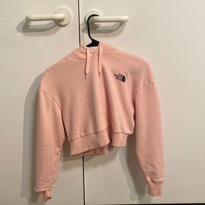 North Face Cropped Hoodie